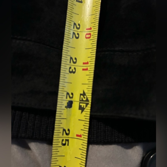 VNTG Pendleton Leather Suede merino Wool sweater Jacket Black Zip Up Co… - Picture 7 of 9